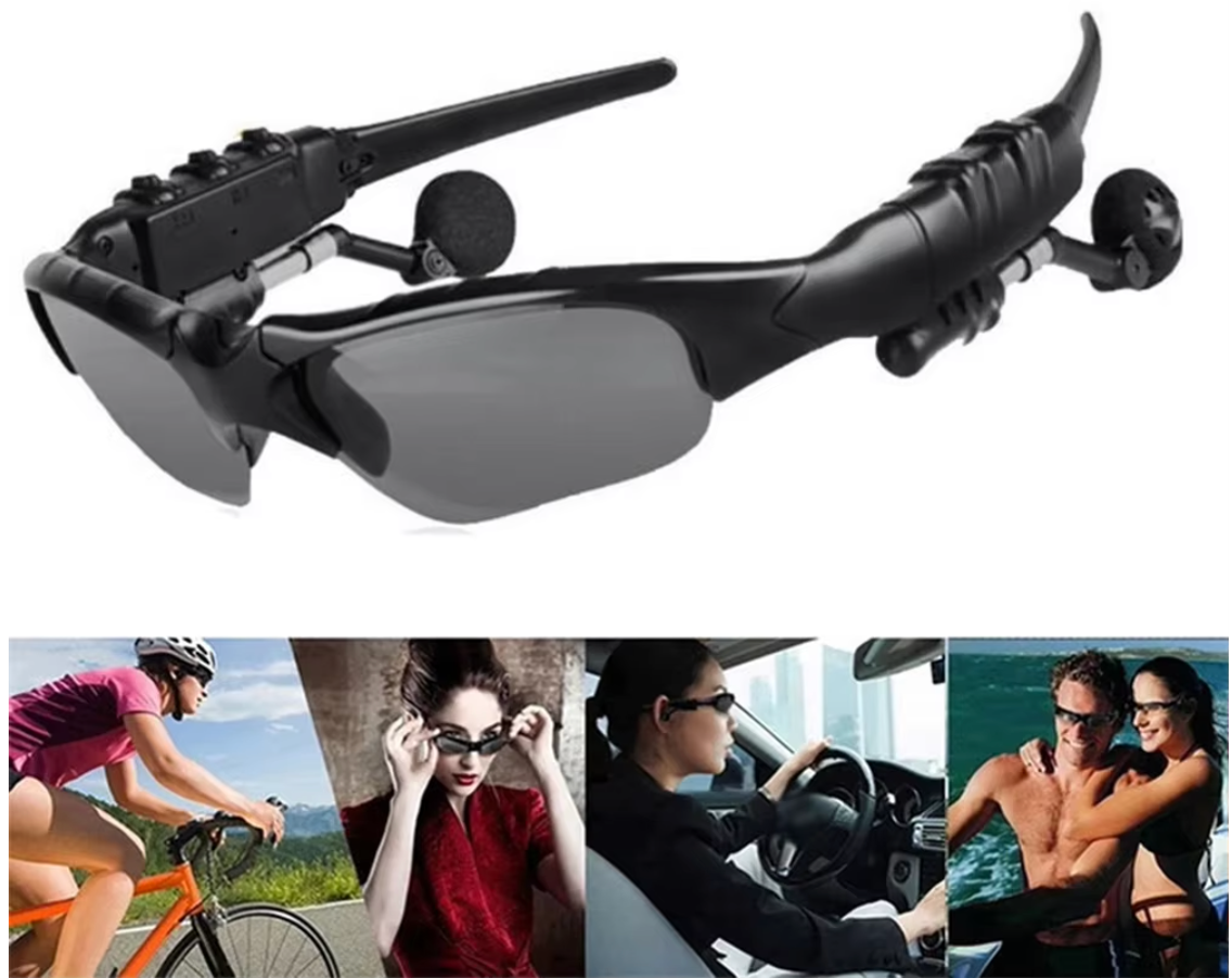 Lentes Deportivos Inteligentes PRO - Audio Inalámbrico y Protección UV